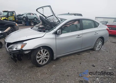 2019 Nissan Sentra Sv из США, поврежденный, VIN 3N1AB7AP7KY439341